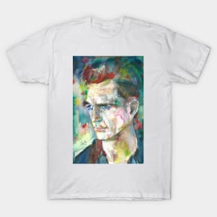 JACK KEROUAC watercolor portrait .5 T-Shirt